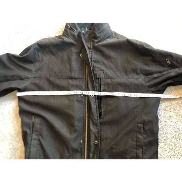 Michael Kors Wool Blend Insulated Casual Brown Jacket Large - Picture 13 of 15